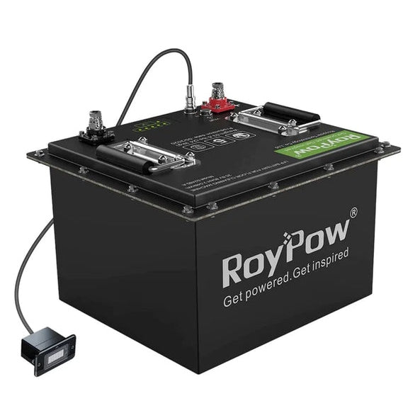 Roypow Floor Scrubber 24v 105ah Lithium Battery - Heated / Ip67 - S24105S