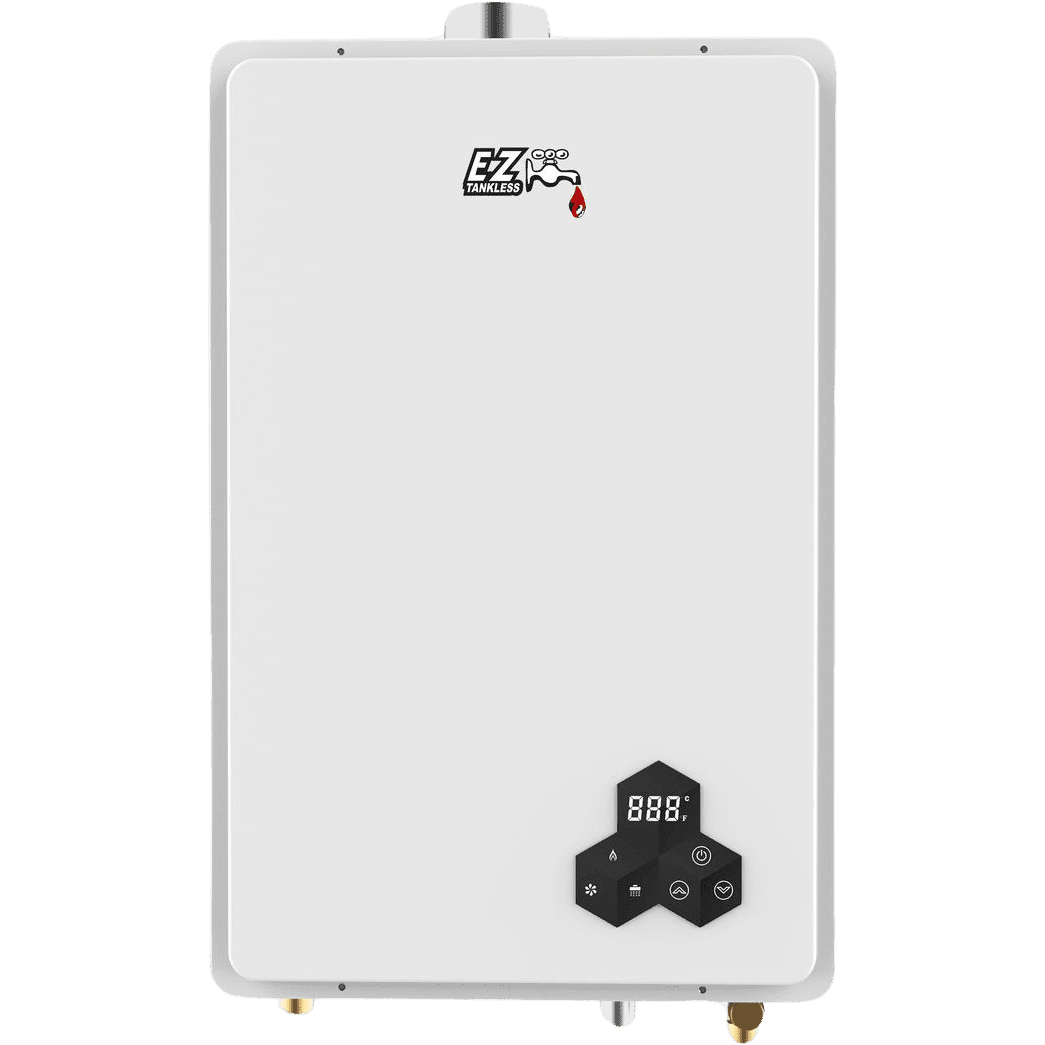 EZ Tankless Sapphire Series 12L 4.5 GPM 80,000 BTU Liquid Propane or Natural Gas Indoor Tankless Water Heater New SAP12L-NG