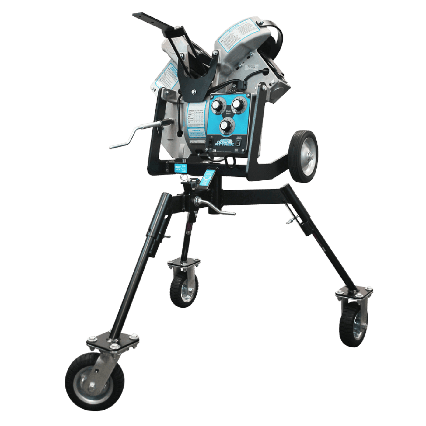 Sports Attack Junior Hack Attack Softball Pitching Machine - 112-1100 - Backyard Provider