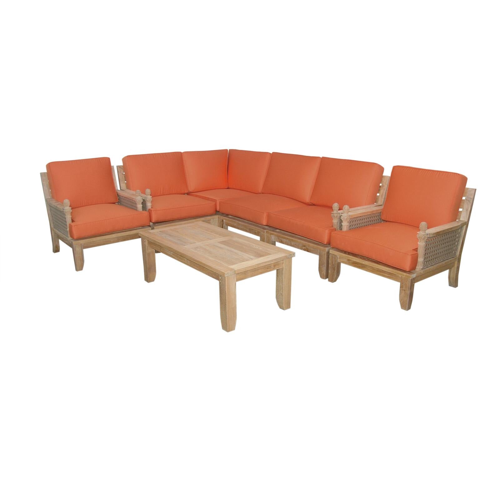 Anderson Teak Luxe 7-Pieces Modular Set - Set-73