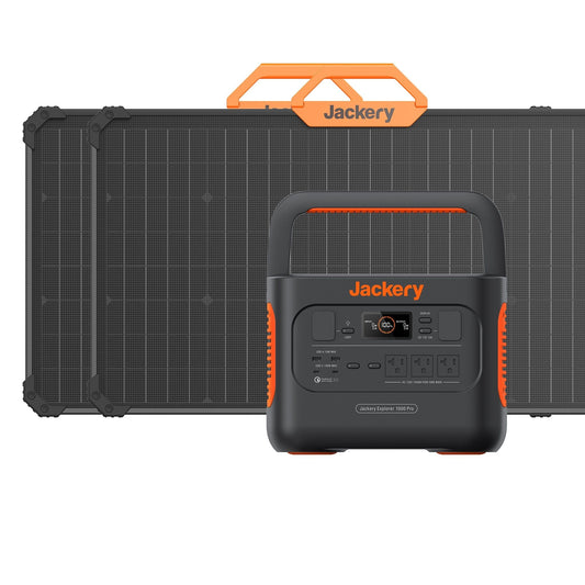 Jackery Solar Generator 1000 Pro Explorer 1000 Pro + SolarSaga 80W/200W