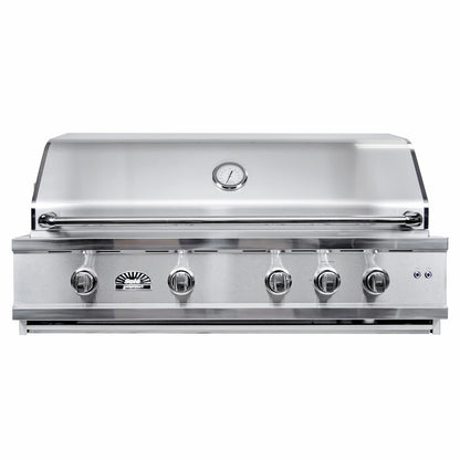 Sole Gourmet 42″ Luxury Series Build-in Grill with LED Control Lighting - 421BQRL