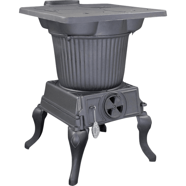 US Stove SR57E Rancher Cast Iron Coal Stove 1,000 sq. ft. 60,000 BTU New