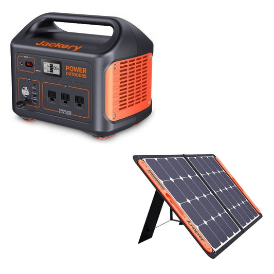 Jackery Solar Generator 880 with Solar Saga 100W - G00880AH_SP100BKH