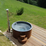 SaunaLife Model S4N Wood-Fired Hot Tub 676-SL-MODELS4-NTL