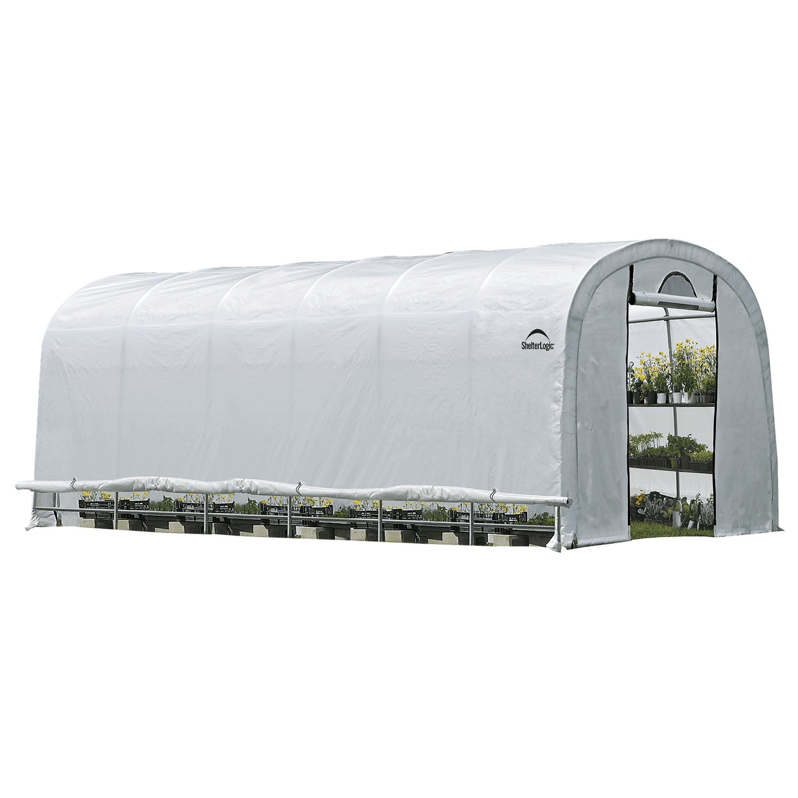 ShelterLogic | GrowIT Heavy Duty Translucent Round Grow Tent 12 ft. Wide