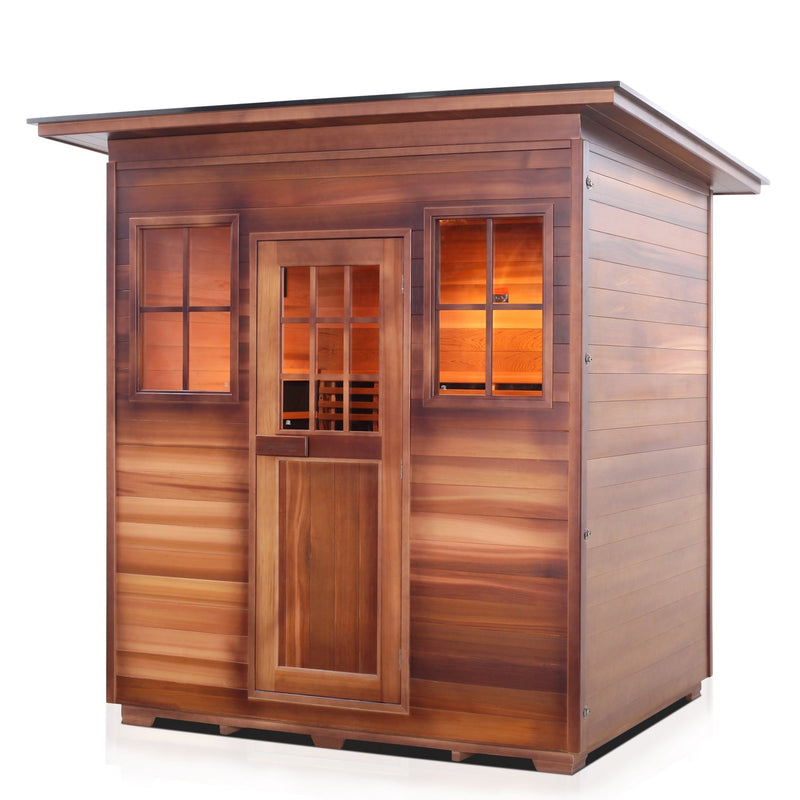 Enlighten Sauna Infranature Original Sierra 4-Person Outdoor Infrared Sauna - 16378