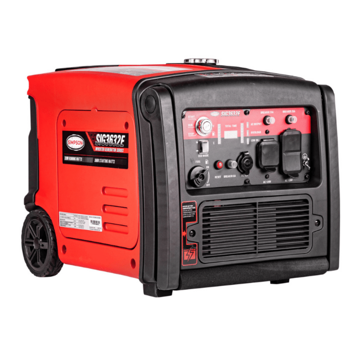 Simpson Portable 3200-Watt Inverter Generator - SIG3632E