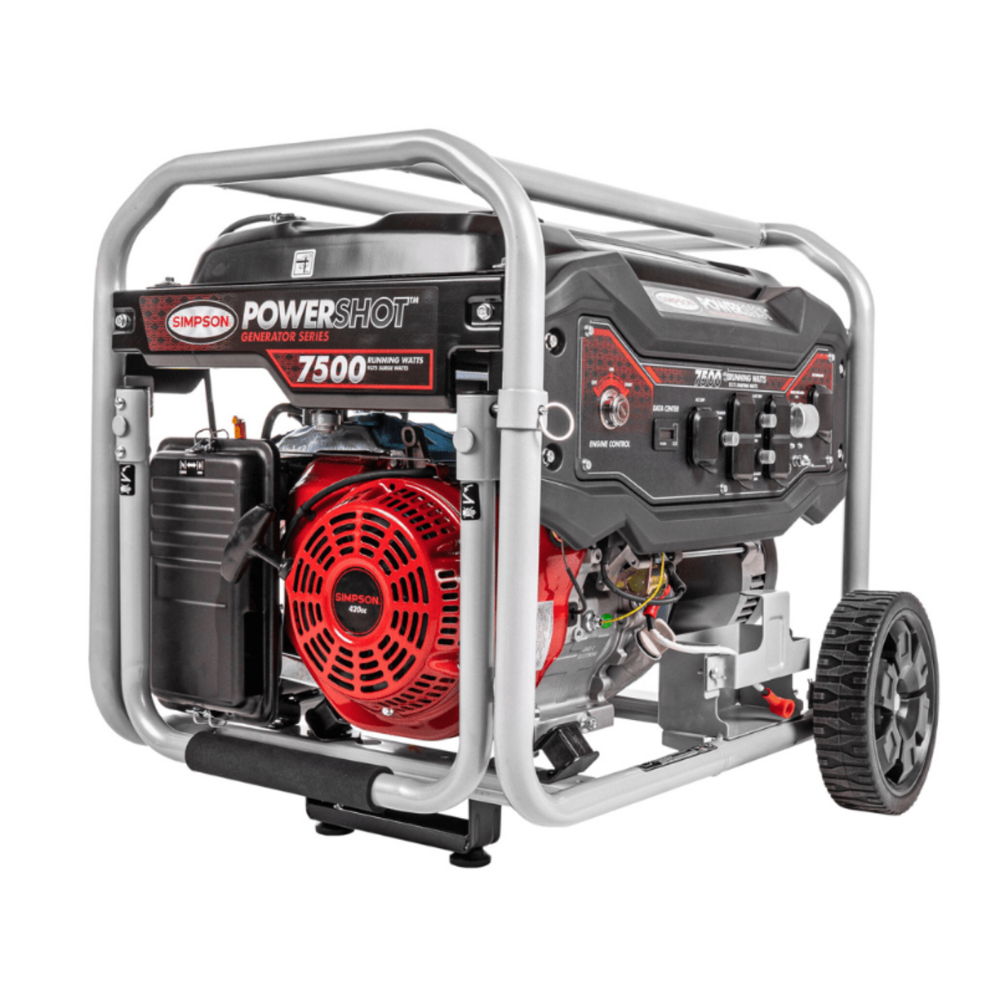 Simpson PowerShot Portable 7500-Watt Generator - SPG7593E