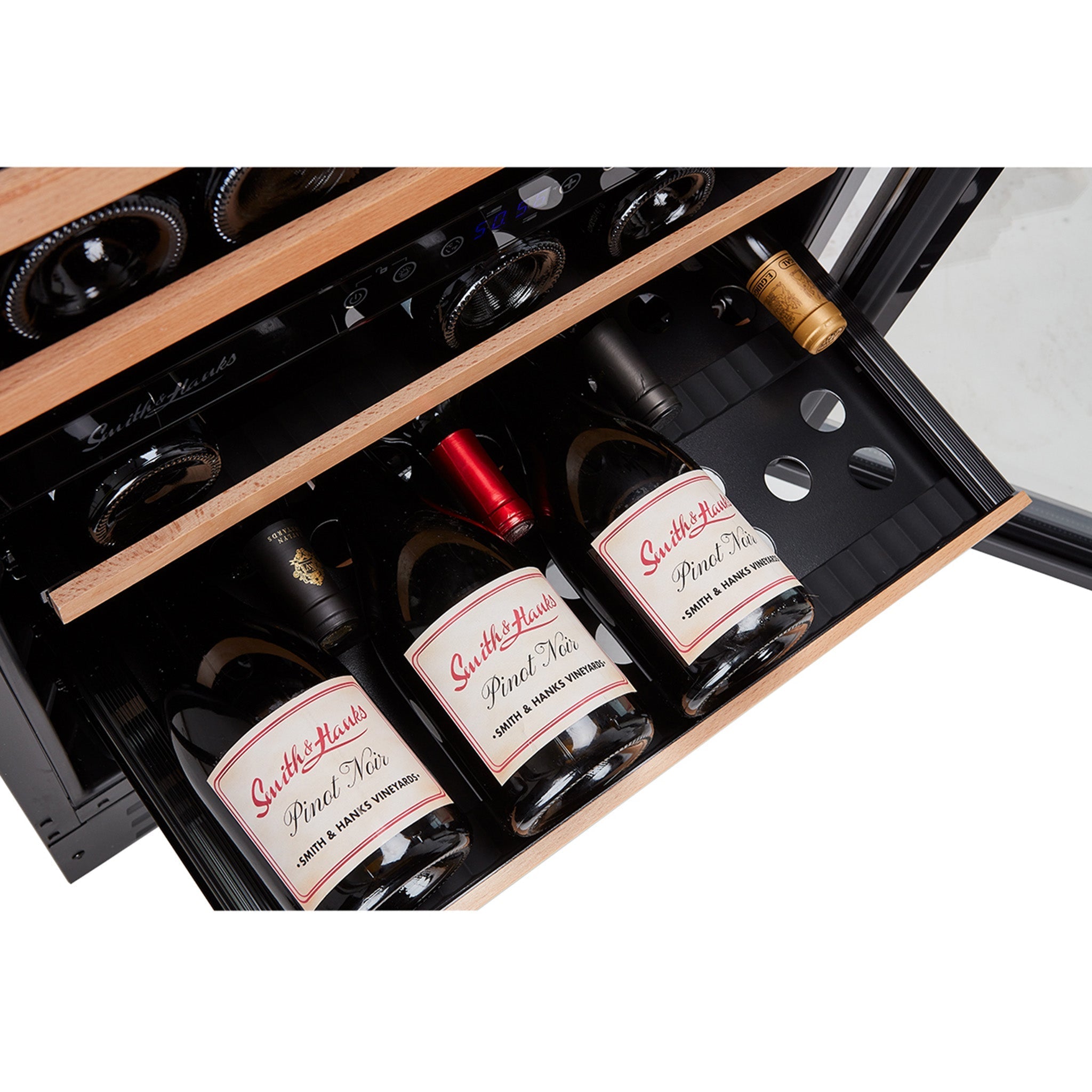 46 Bottle Premium Dual Zone Under Counter Wine Cooler - Backyard Provider