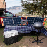 Jackery Solar Generator 1500 with Solar Saga 100W