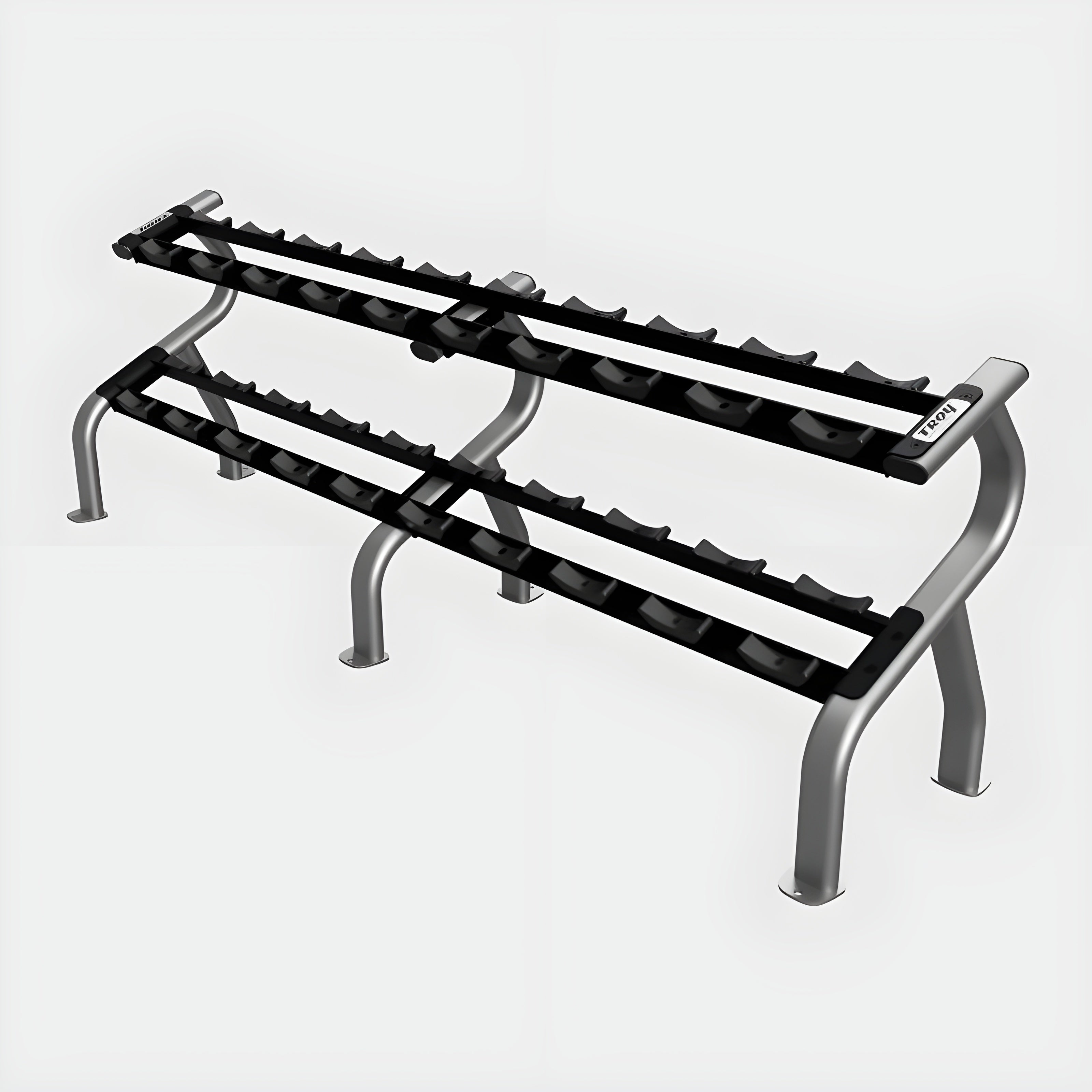 TROY 10-Pair Dumbbell Saddle Rack - DR-10