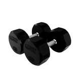 Troy TSD-R 12-Sided Rubber Encased Dumbbell Sets (5 lb Increments) - TSD-005-025R