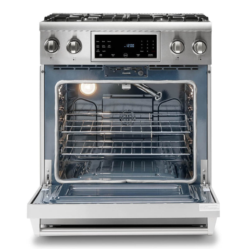 Thor Kitchen Appliance Package - 30 In. Gas Range, Range Hood, AP-TRG3001-W