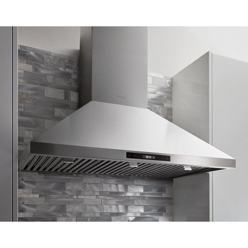 Thor Kitchen Appliance Package - 30 inch Electric Range and 30 in. Range Hood, AP-HRE3001