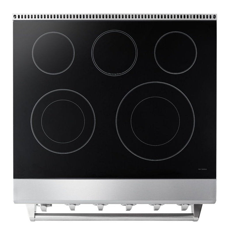 Thor Kitchen Appliance Package - 30 inch Electric Range and 30 in. Range Hood, AP-HRE3001