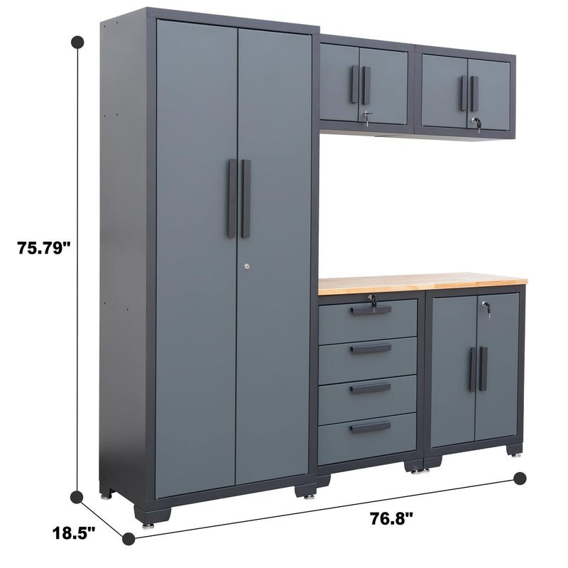 Chery Industrial 6-Piece Garage Storage Cabinet Set AGPZC30120112R