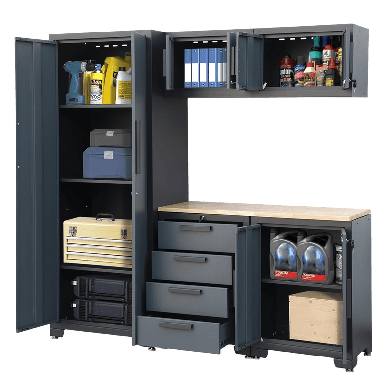 Chery Industrial 6-Piece Garage Storage Cabinet Set AGPZC30120112R