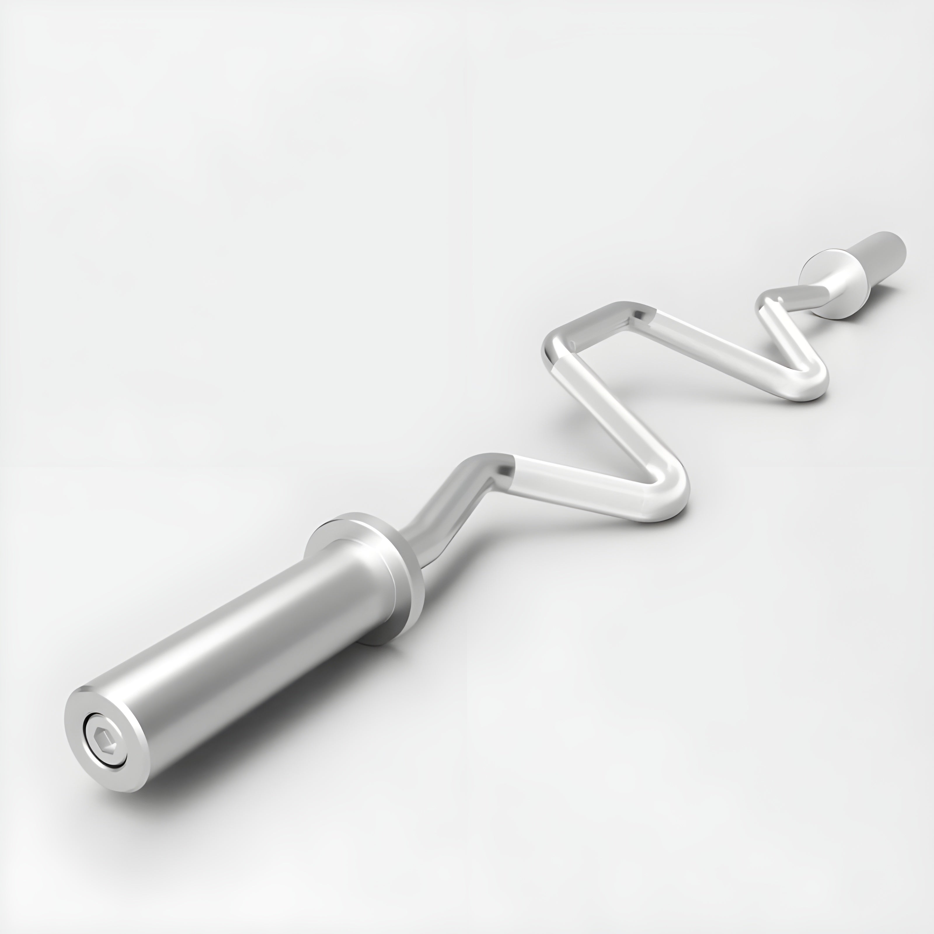 Troy Olympic Style "Economy" Super Curl Bar -  GSOZ-47