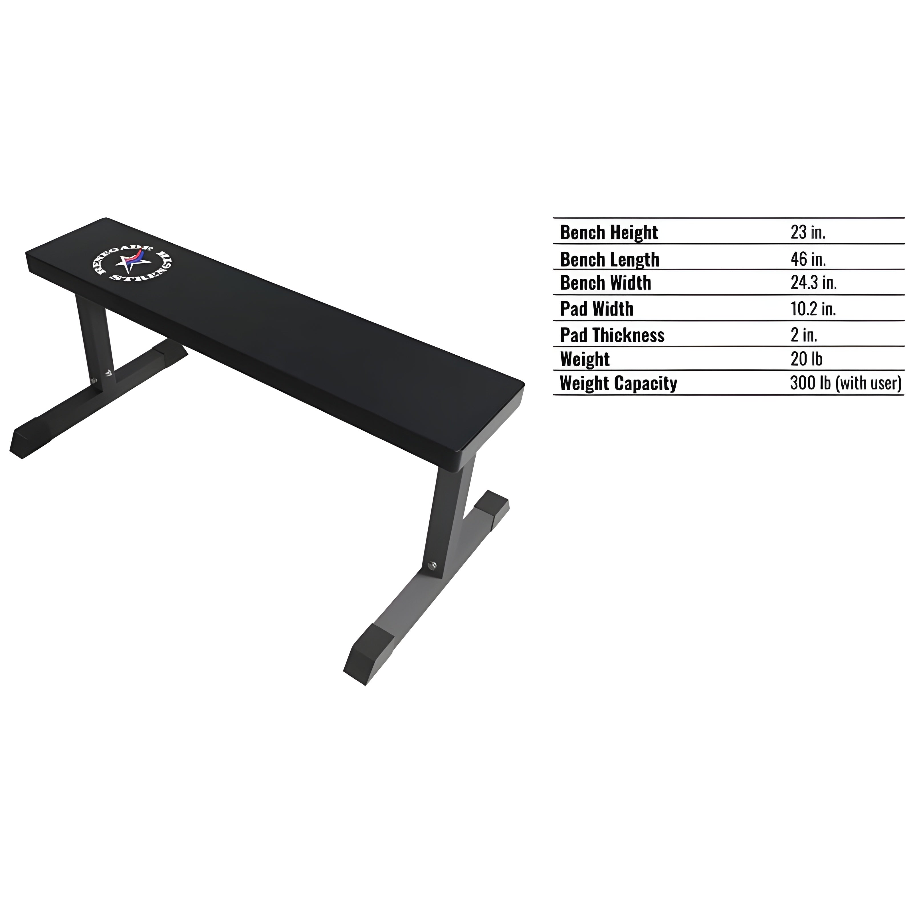 Troy Flat Bench - GWS-FB