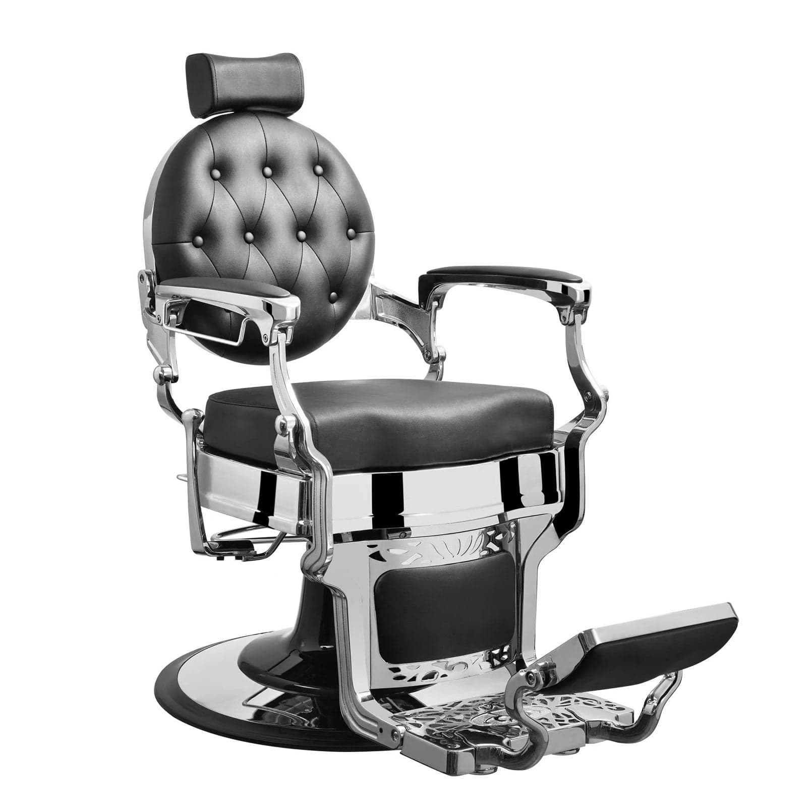 TRUMAN BARBER CHAIR- HON-BBCHR-52024-BLKBLK