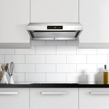 Hauslane 30-Inch Under Cabinet Self-Clean Touch Control Range Hood in Stainless Steel -UC-PS38SS-30