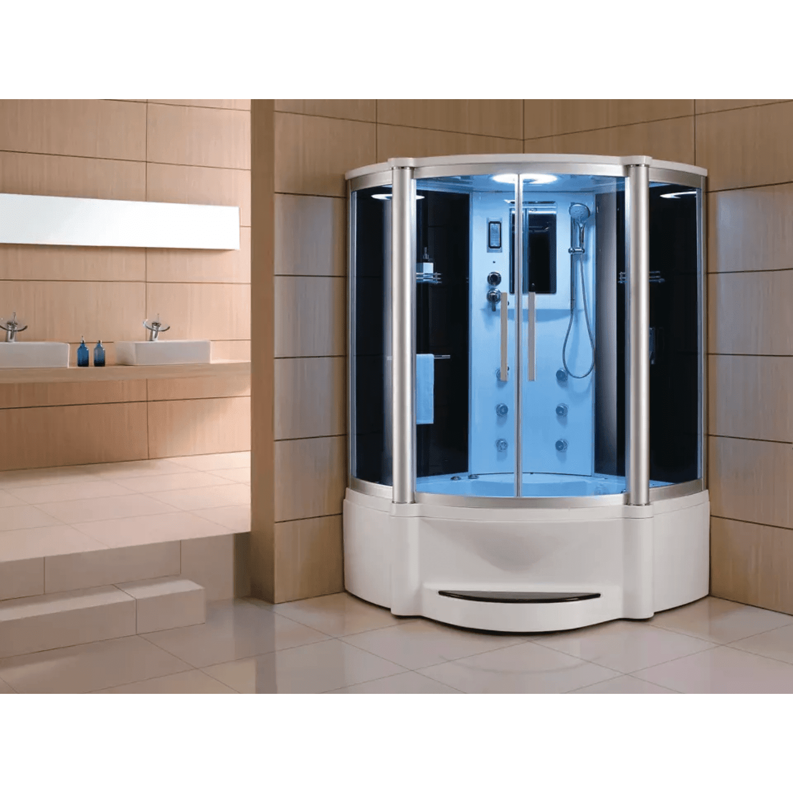 Mesa Steam Shower Tub Combo - WS-600P