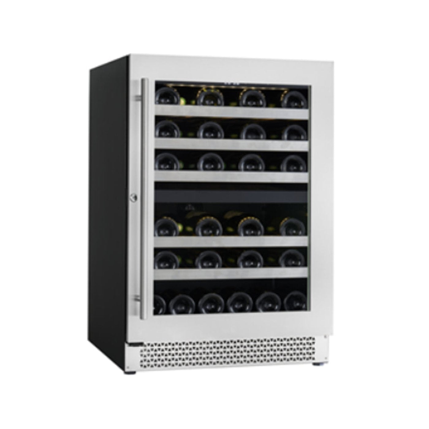 Cavavin Vinoa Collection - 24 In. Wine Cooler in Stainless Steel - 41 Bottle - V-041wdz