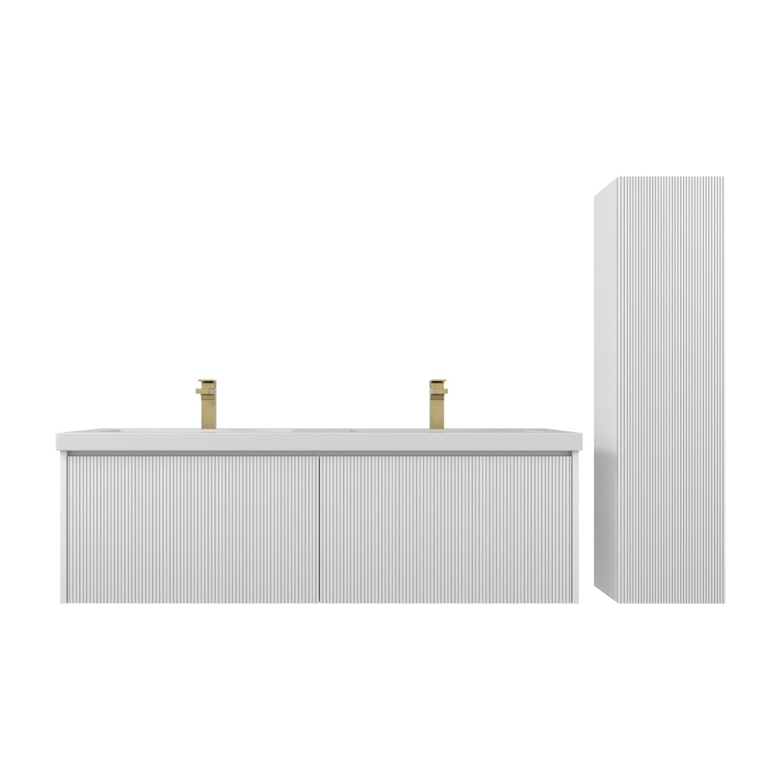 Blossom Positano 60″ Bathroom Double Vanity - V8028 60 01 - Backyard Provider