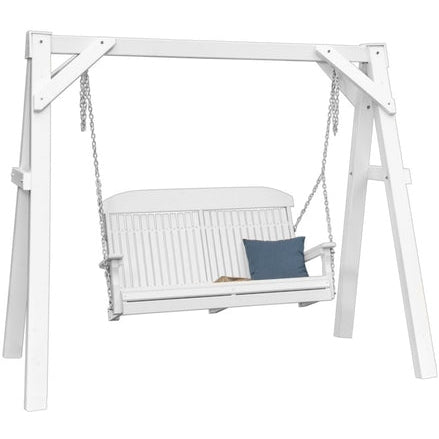 LuxCraft A-Frame Vinyl Swing Stand - VAFW