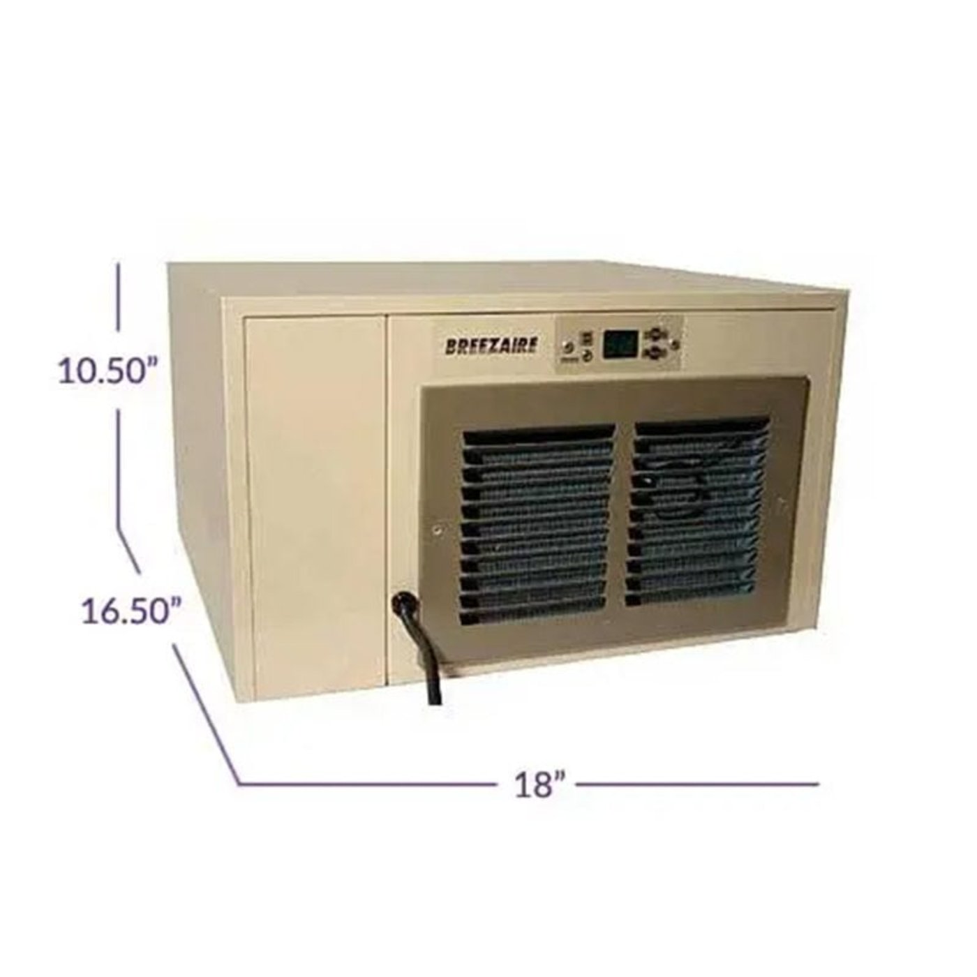 Breezaire WKCE1060 Wine Cellar Cooling Unit – 140 Cu.Ft. Capacity - WKCE 1060