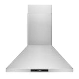 Hauslane 36-Inch Wall Mount Touch Control Range Hood with Stainless Steel Filters in Stainless Steel - WM-538SS-36