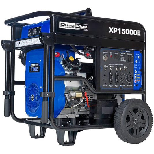 DuroMax 15,000 Watt Portable Gas Powered Generator - XP15000E