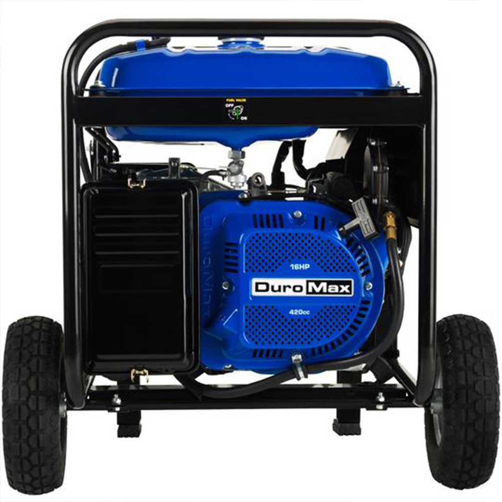 DuroMax 8,500 Watt Portable Dual Fuel Gas Propane Powered Generator - XP8500EH