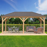 Yardistry 12 x 20 Meridian Gazebo YM11775COM