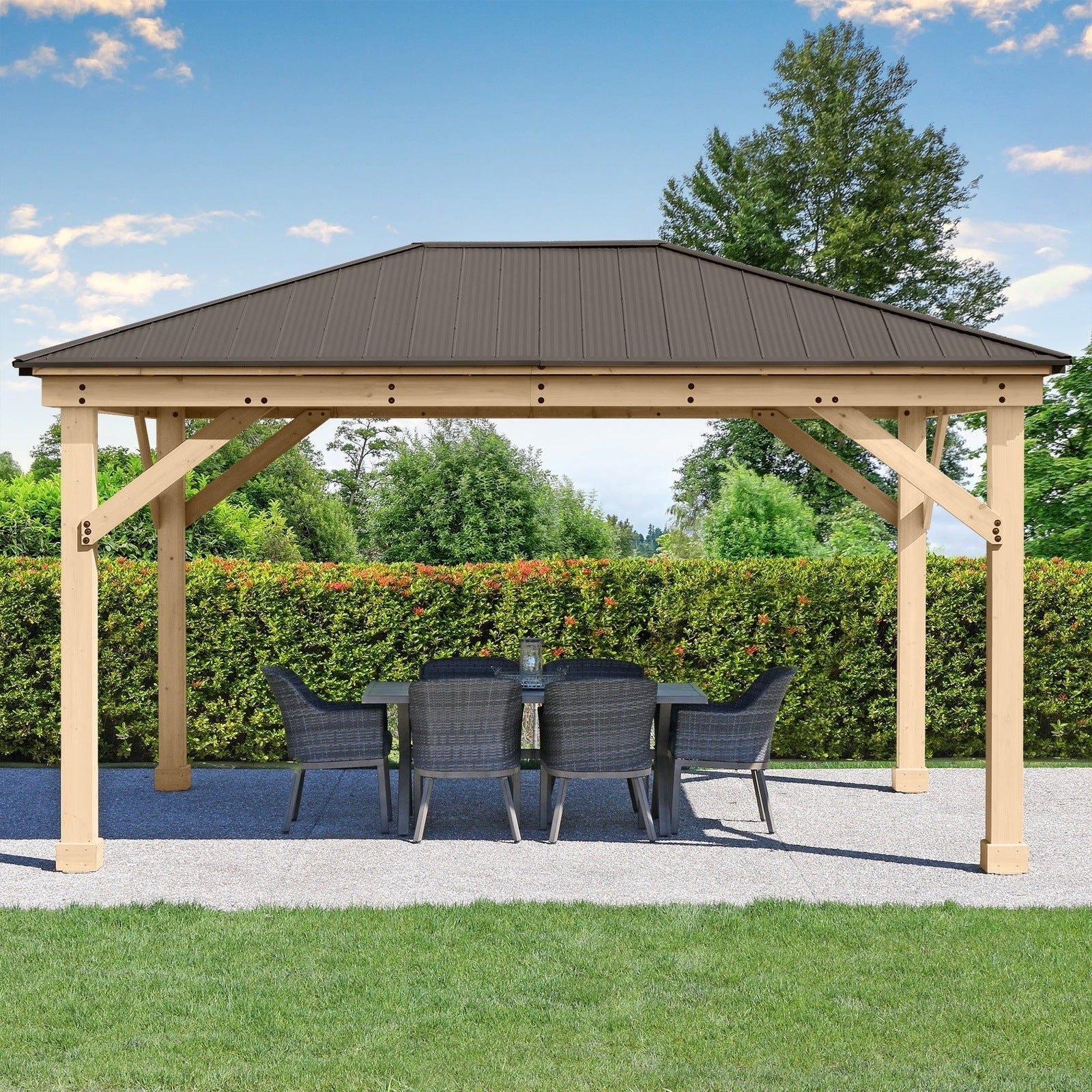 Yardistry 12 x 16 Meridian Gazebo YM11915COM