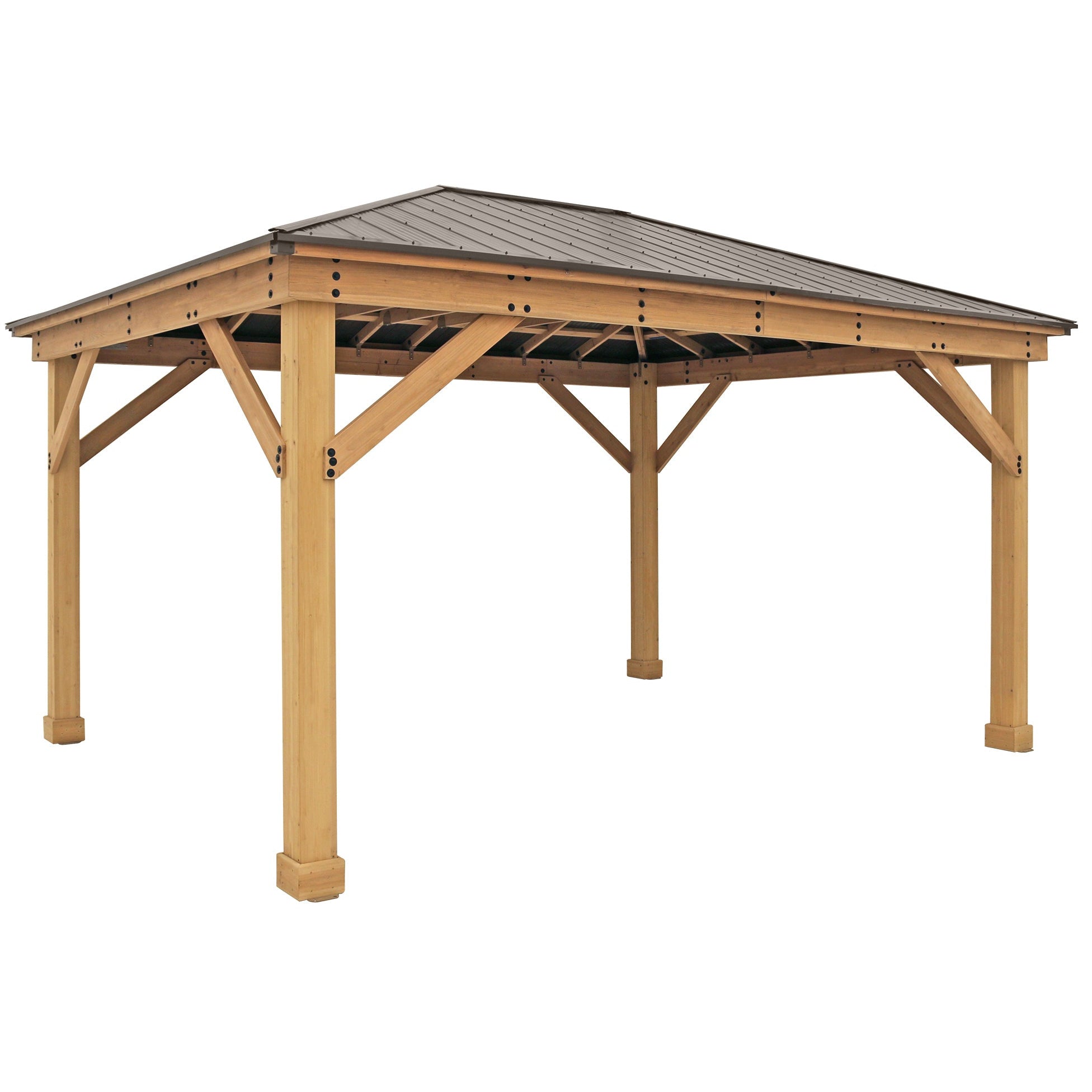 Yardistry 12 x 16 Meridian Gazebo YM11915COM