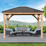 Yardistry 10 x 12 Meridian Gazebo YM11824COM