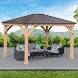 Yardistry 10 x 12 Meridian Gazebo YM11824COM