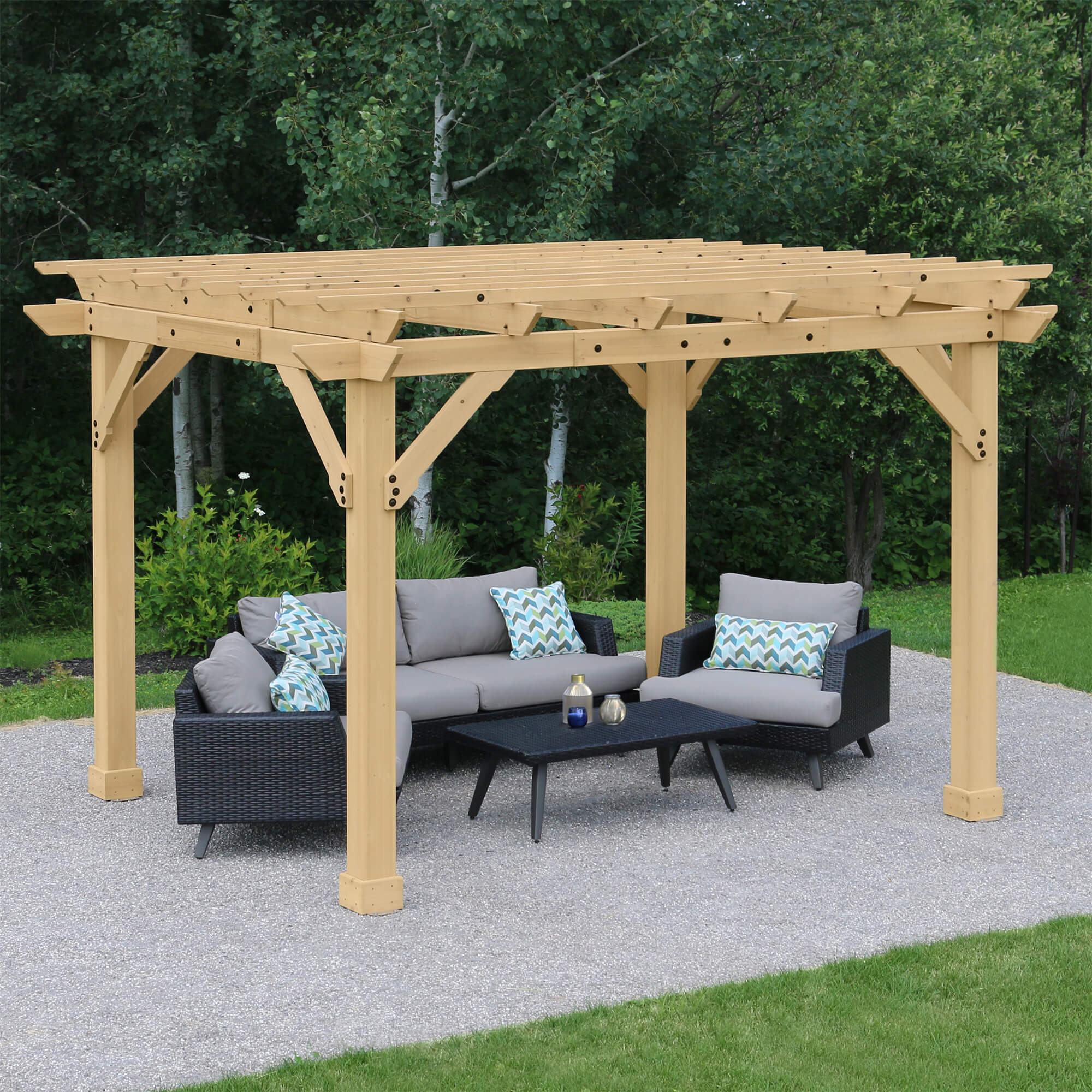 Yardistry 10 x 12 Meridian Pergola YM11921COM