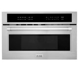 ZLINE Appliance Package - 30 in. Built-in Convection Microwave Oven, 30 in. Single Wall Oven in Stainless Steel, 2KP-MW30-AWS30