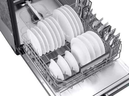 SAMSUNG DW80R9950UG Smart Linear Wash 39dBA Dishwasher in Black Stainless Steel - DW80R9950UG-KT