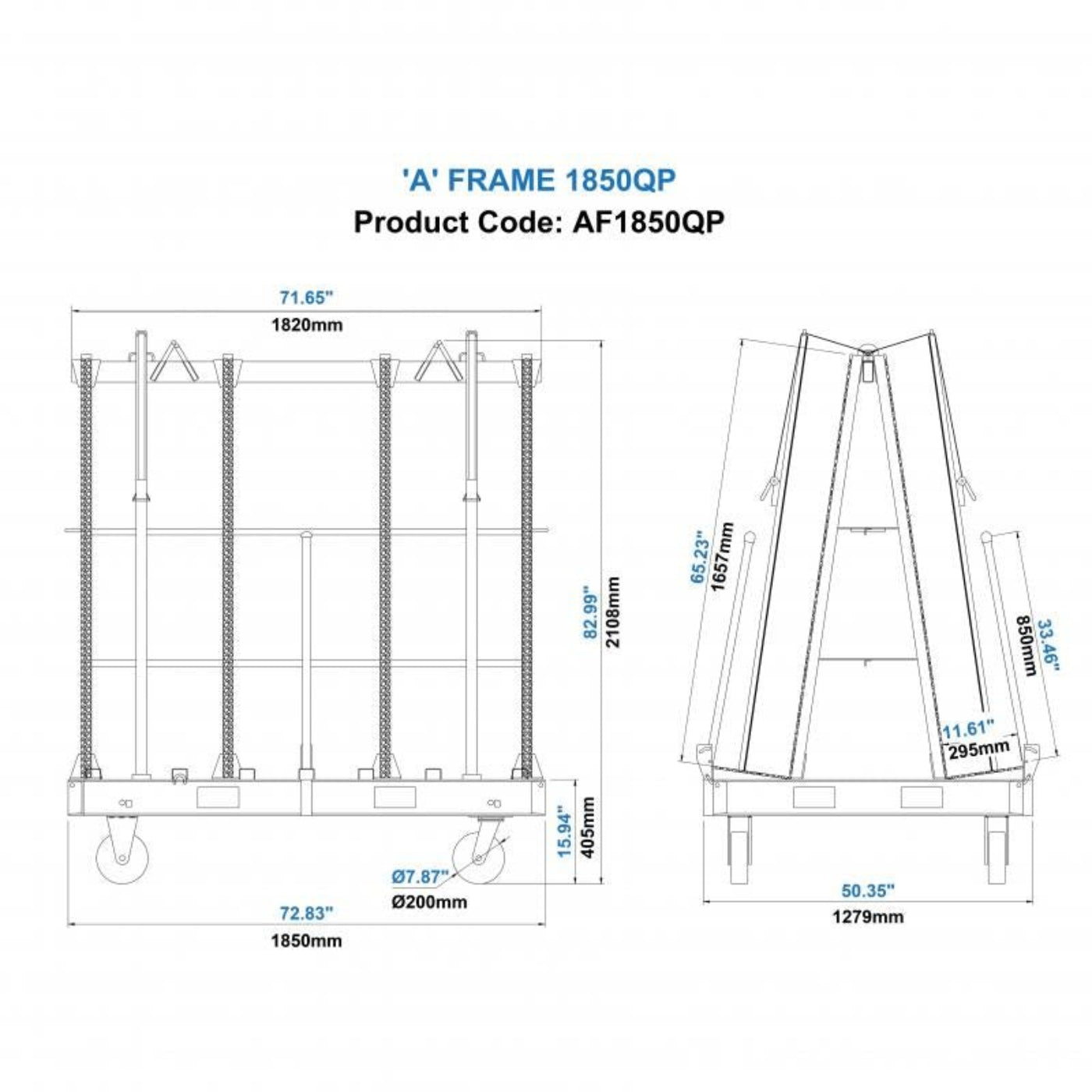 Aardwolf 'A' Frame  - AF1850QP