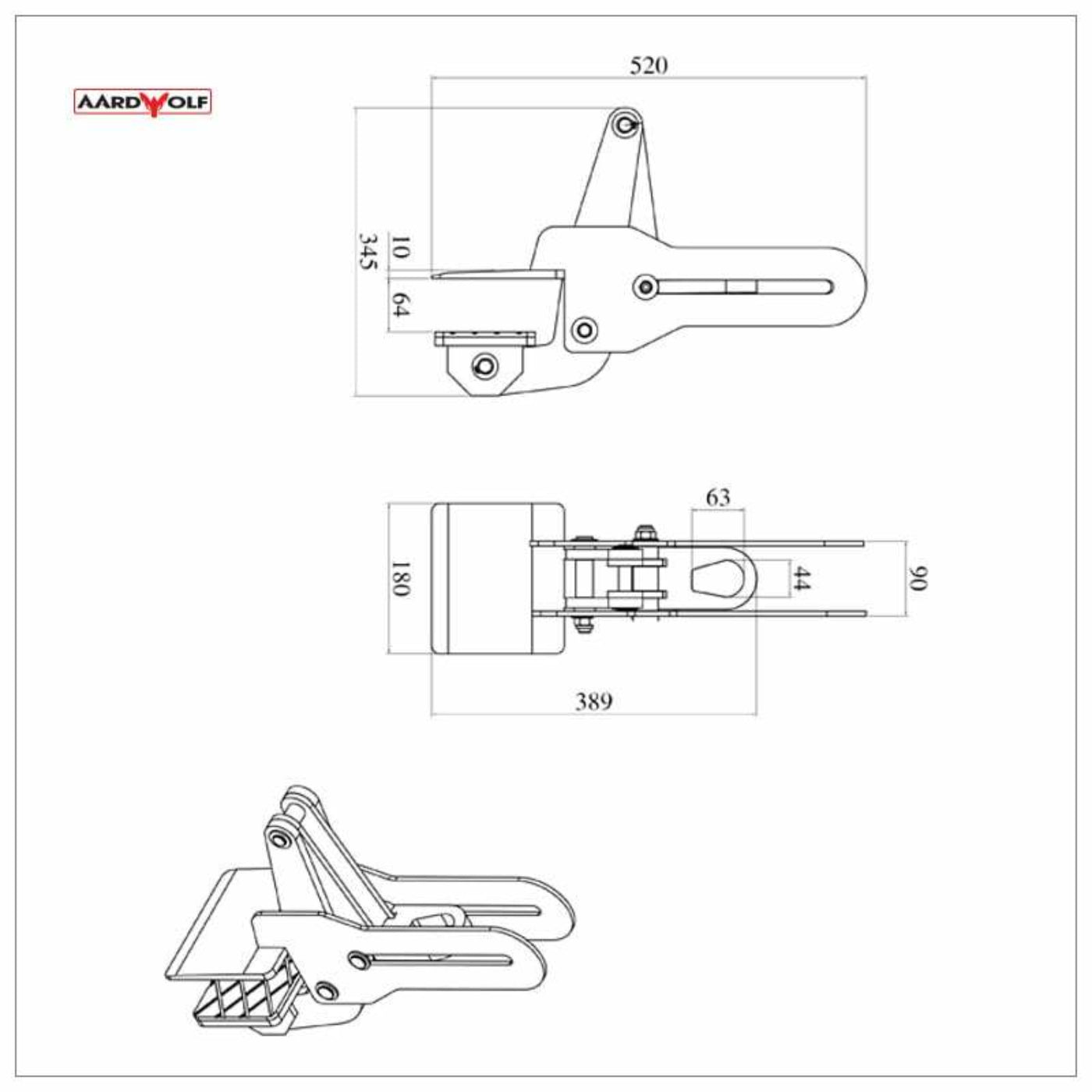 Aardwolf Billet Lifter - BL59