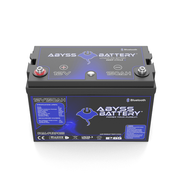 Abyss Battery 12v 150ah Dual Purpose Lithium Marine Battery - AB-12V150-BT