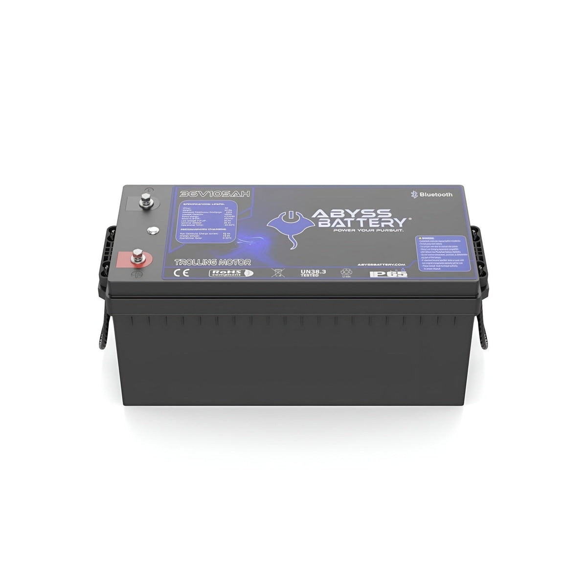 Abyss Battery 36v 105ah Lithium Trolling Motor Battery - AB-36V105-BT