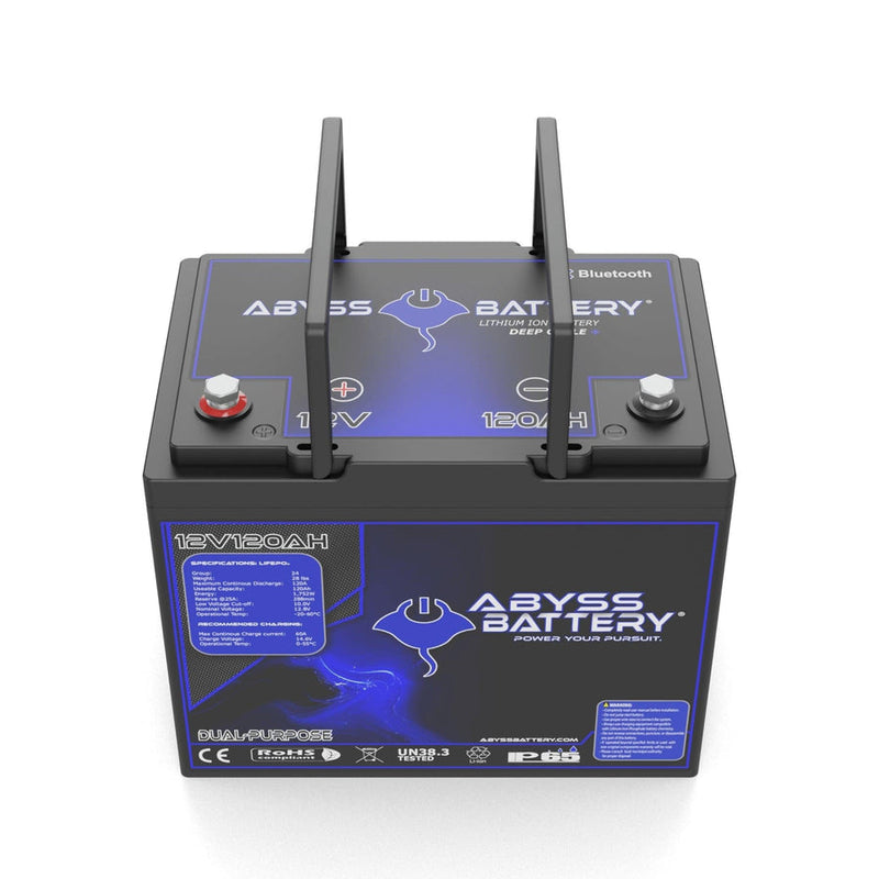 Abyss Battery 12v 120ah Dual Purpose Lithium Marine Battery - AB-12V120