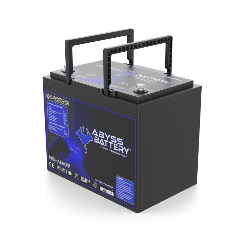 Abyss Battery 12v 120ah Dual Purpose Lithium Marine Battery - AB-12V120