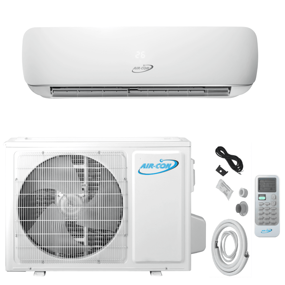 Air-Con Blizzard 12000 BTU 25 SEER Mini Split Air Conditioner 15ft Lineset & Wiring - ABZCI/EM4H4S12