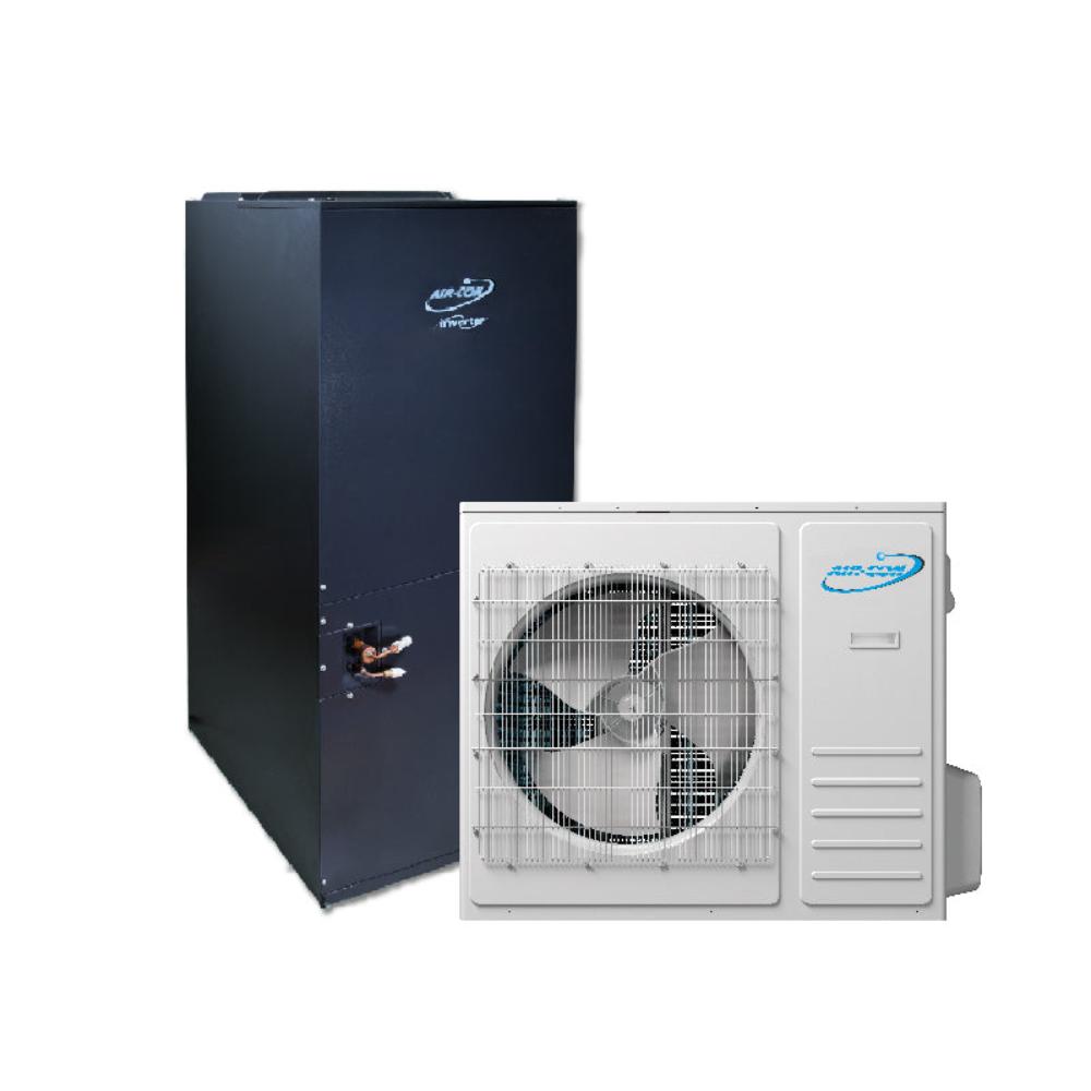 Air-Con SD Premium - 36000 BTU - 18 SEER - 3 Ton Pre-Charged Heat Pump Inverter - Ducted Central Air Conditioner - ASDEM4H4S36